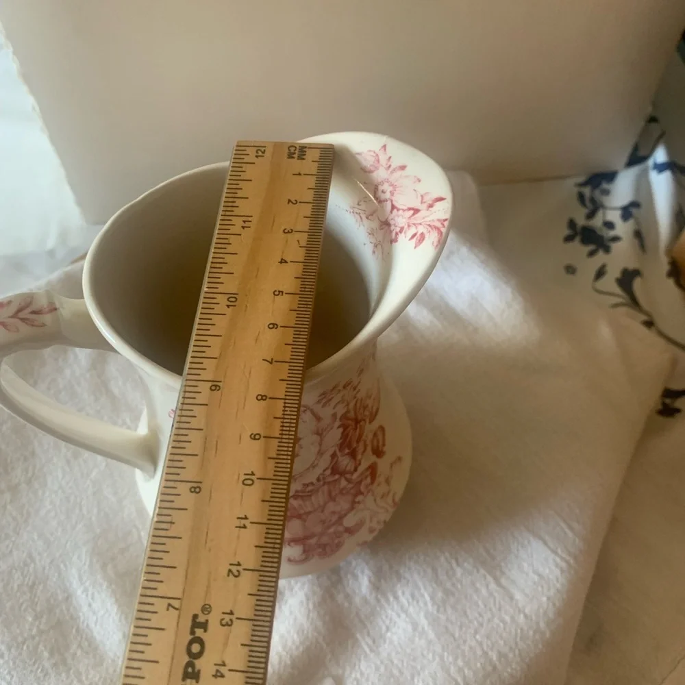 Alfred Meakin Charlotte or Floral Bounty pattern pitcher